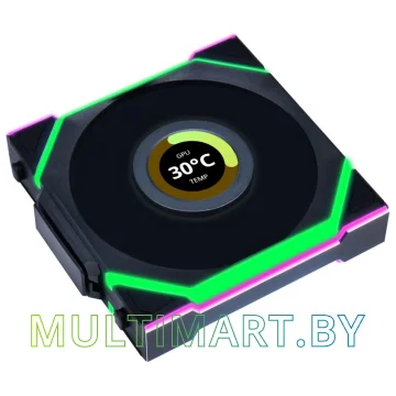 Вентилятор для корпуса Lian Li Uni Fan SL 120 Wireless LCD Reverse (G99.12RSLLCD1W1B.R0) картинка 2